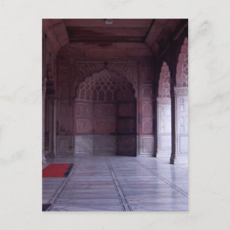 Postal Una sala dentro de la mezquita Jama