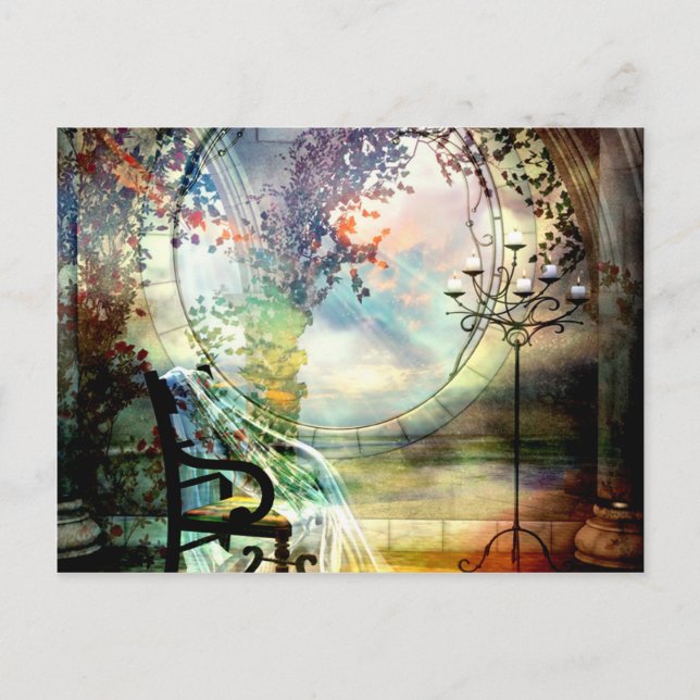 POSTAL UNA SALA PROPIA (Anverso)