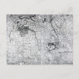 Postal Una sección de una hoja de la encuesta