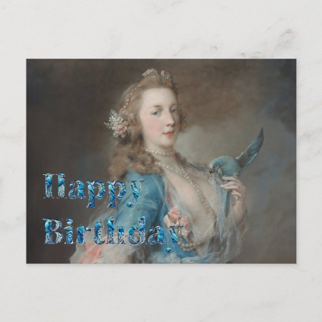 Postal Una selfie con mi loro Feliz Cumpleaños (Anverso)