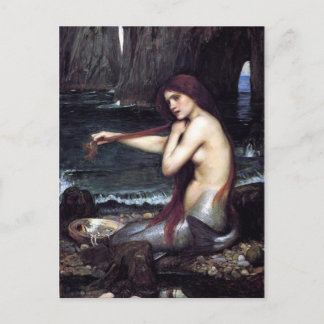 Postal Una sirena