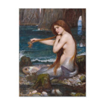 Una sirena de John William Waterhouse 1900 CC1005