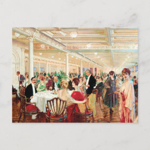 Postal Una Soirée   Victor Gabriel Gilbert