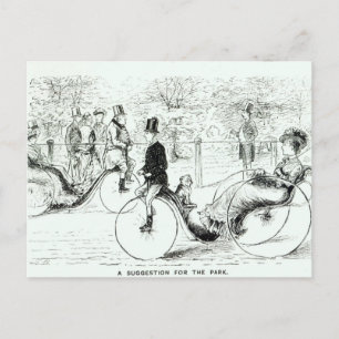 Postal Una sugerencia para el parque', 1879