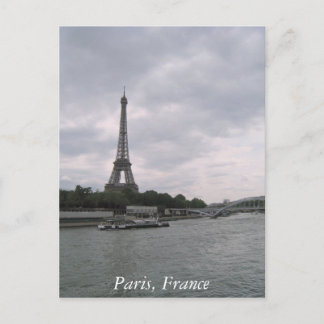 Postal Una tarde en París