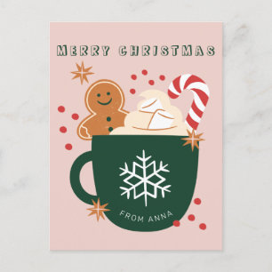 Postal Una taza de navidades
