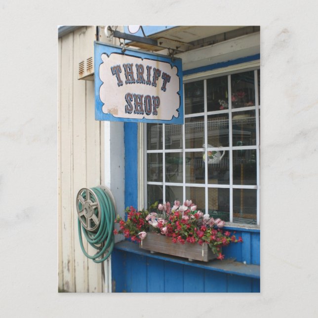 Postal Una tienda de segunda mano en Moorpark, CA (Anverso)