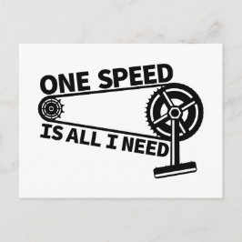 Postal Una Velocidad Es Todo Lo Que Necesito, Una Fixión 
