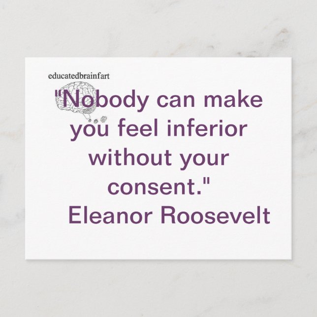 Postal Una verdad (Anverso)