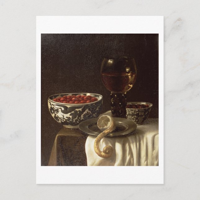 Postal Una vida muerta (Anverso)