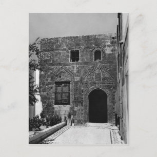 Postal Una vieja casa en Lindos, Rodas