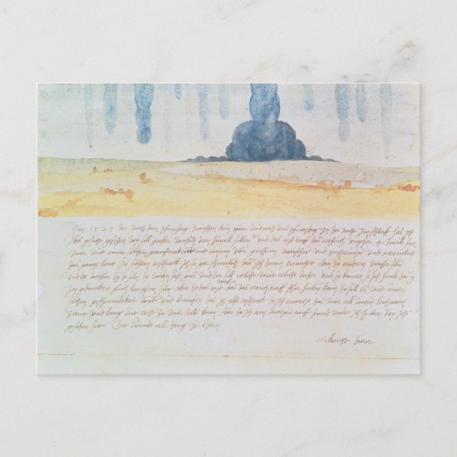 Postal Una visión (Anverso)