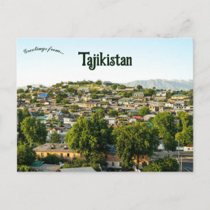 Postal Una visión de Tayikistán