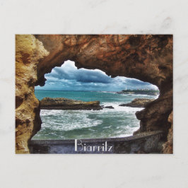 Postal "Una visión para recordar" - Biarritz