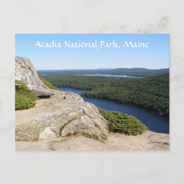 Postal Una vista a ver (Anverso)