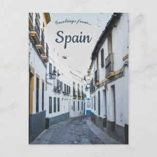 Postal Una vista de Calle Romero Córdoba España