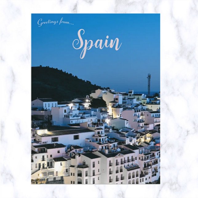 Postal Una vista de Frigiliana España (Subido por el creador)