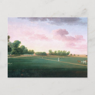 Postal Una vista de Hyde Park, siglo XIX