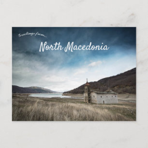 Postal Una vista de Mavrovo Macedonia del Norte