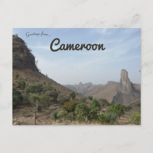 Postal Una vista de Rumsiki Camerún