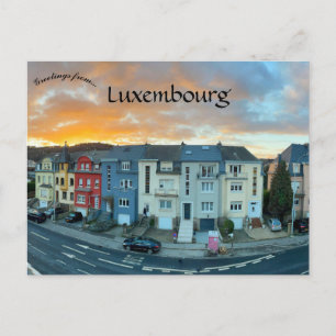 Postal Una vista de Walferdange Luxemburgo