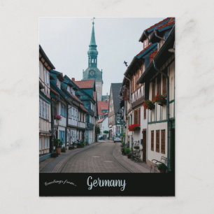 Postal Una vista de Wolfenbuttel Alemania