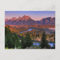 Una vista por la mañana