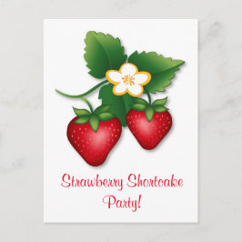 Postal Únase a nuestro Fiesta de Strawberry Shortcake