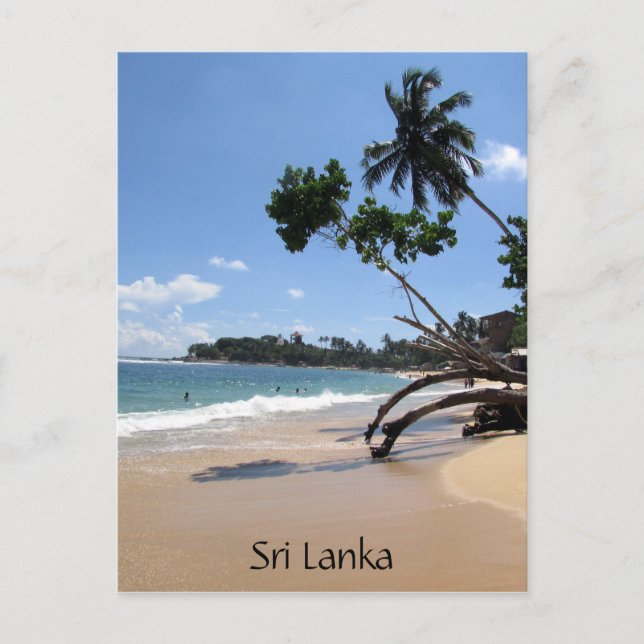 Postal unawatuna beach sri lanka (Anverso)