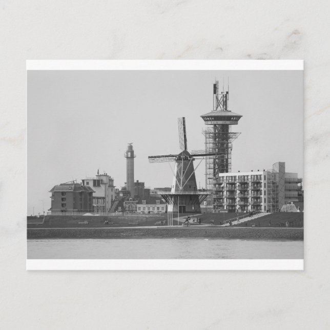 Postal Uncle Beach Cityscape, Vlissingen, (Anverso)