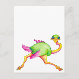Postal Uncommon Ostrich