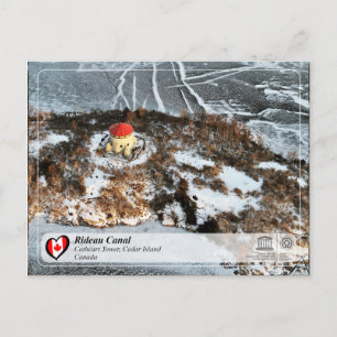 Postal UNESCO - Canal de Rideau - Torre de la Catedral, C