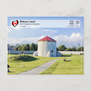 Postal UNESCO - Canal Rideau - Fort Frederick, Kingston