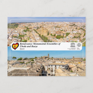 Postal UNESCO - Conjuntos renacentistas de Úbeda y Baeza