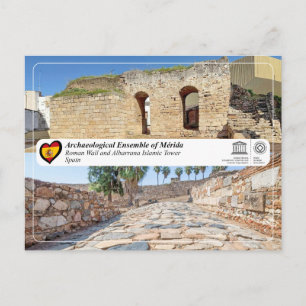 Postal UNESCO - Muralla Romana y Torre Albarrana Islámica
