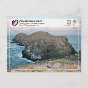Postal UNESCO - Papahānaumokuākea - Isla Necker