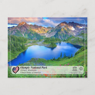 Postal UNESCO - Parque Nacional Olímpico - Montañas Olímp