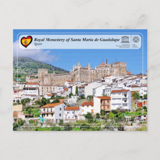 Postal UNESCO - Real Monasterio de Sta María de Guadalupe