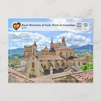 Postal UNESCO - Real Monasterio de Sta María de Guadalupe