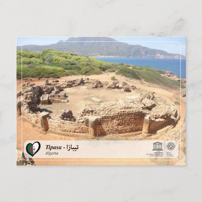 POSTAL UNESCO WHP - ت・ز・ (Anverso)