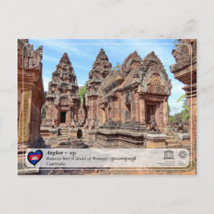 Postal UNESCO WHS - Angkor - Banteay Srei