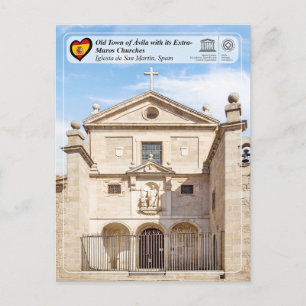 Postal UNESCO WHS - Ávila - Convento de San José