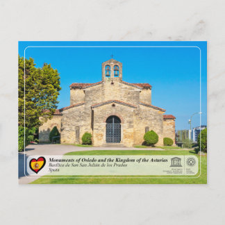 Postal UNESCO WHS - Basílica de San Julián de los Prados