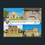 Postal UNESCO WHS - Basílica de San Julián de los Prados<br><div class="desc">UNESCO WHS Serie - Patrimonio de la Humanidad en España Monumentos de Oviedo y el Reino de Asturias / Monumentos de Oviedo y del Reino de Asturias En el siglo IX se creó un innovador estilo arquitectónico pre-románico que iba a desempeñar un papel significativo en el desarrollo de la arquitectura...</div>