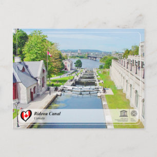 Postal UNESCO WHS - Canal Rideau