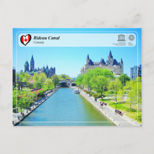Postal UNESCO WHS - Canal Rideau