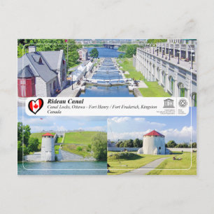 Postal UNESCO WHS - Canal Rideau