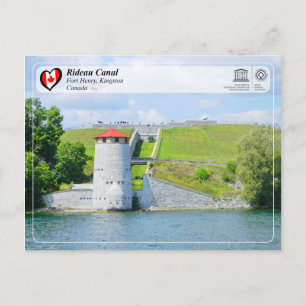 Postal UNESCO WHS - Canal Rideau - Fort Henry, Kingston
