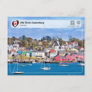 Postal UNESCO WHS - Casco Antiguo Lunenburg