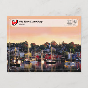 Postal UNESCO WHS - Casco Antiguo Lunenburg